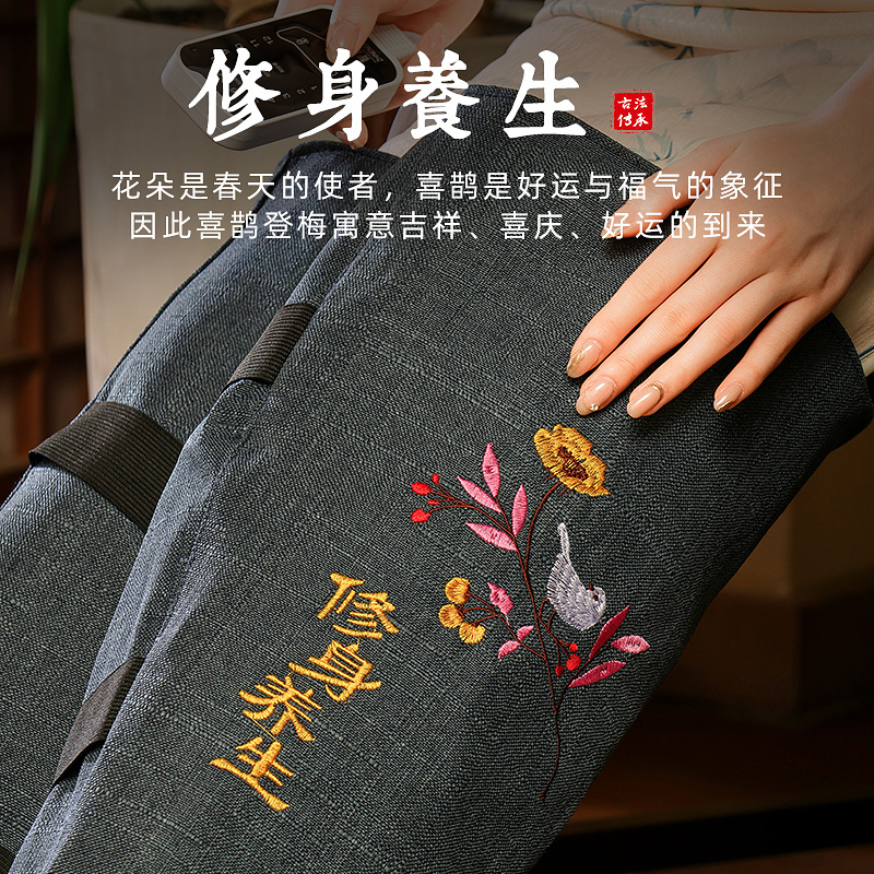 Calentamiento eléctrico moxibustión protector de rodillas, compresas calientes de algodón protector de tobillo, piernas frías, calentamiento de las articulaciones de la rodilla, botas para calentar los pies