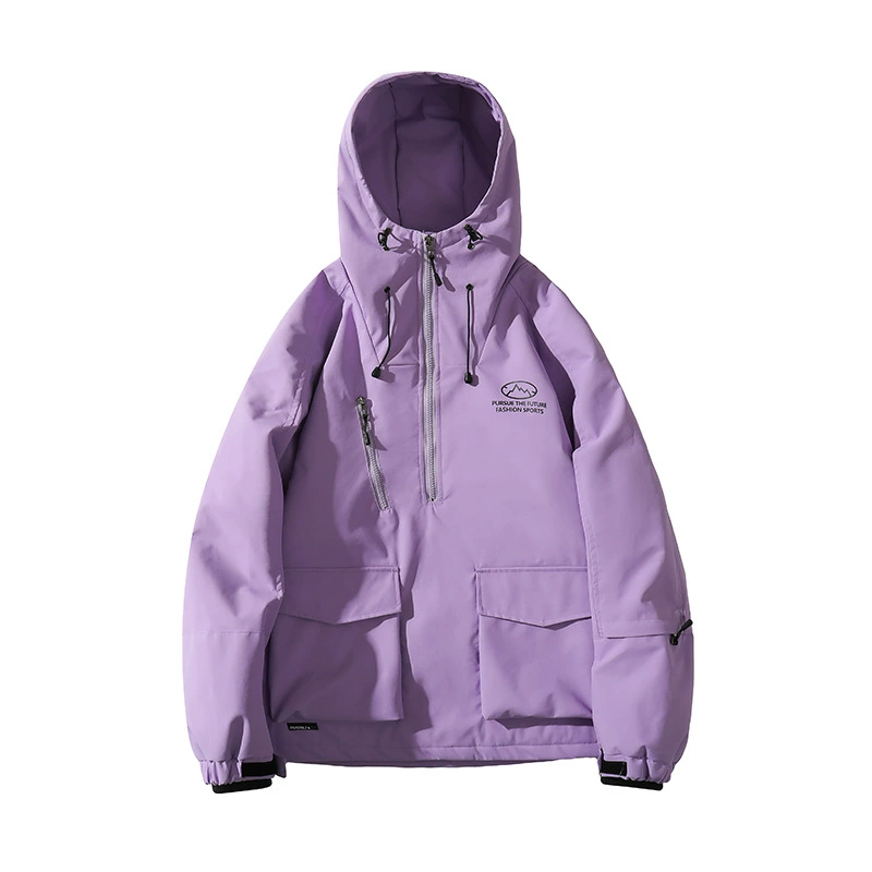 Cold-proof ski ski suit, climbing set for beloved, waterproof down jacket