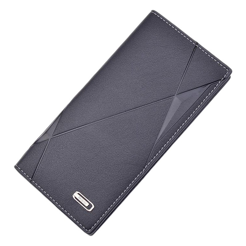 New Men's Wallet, Men's Long Wallet, Young Men's Thin Soft Wallet, Multiple Card Slots, Large Capacity, Fashionable Suit Bag