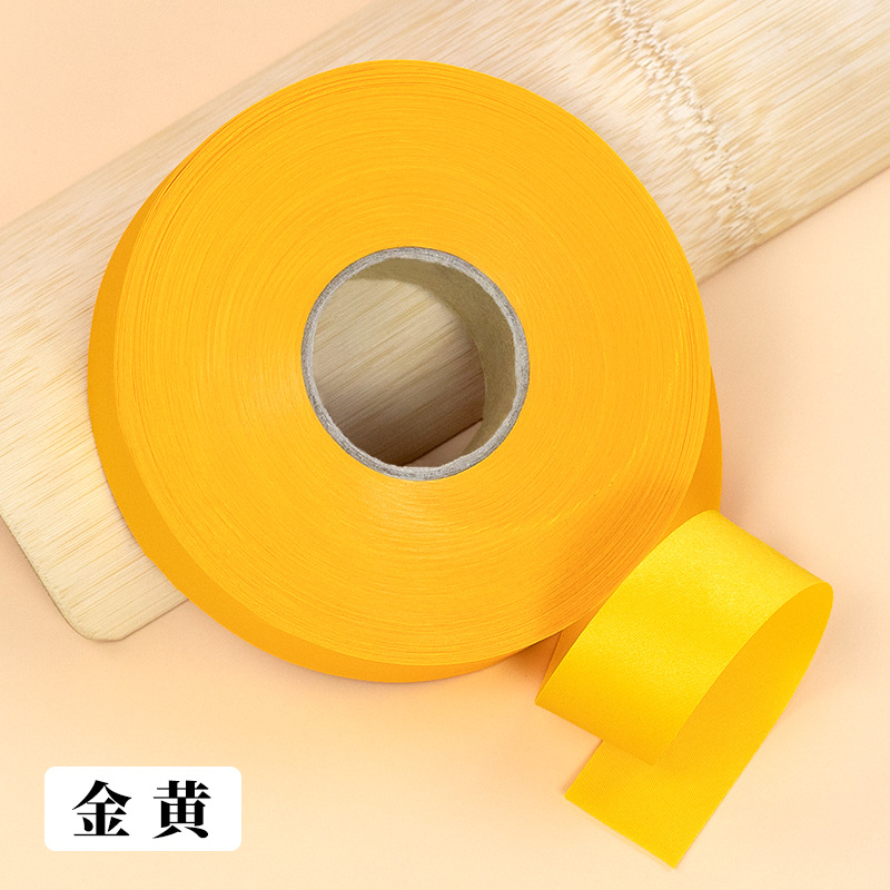 Cheongsam borde tira 2,5 cm tela de satén borde de corte oblicuo borde cinta de raso ropa de prensa tapeta Accesorios