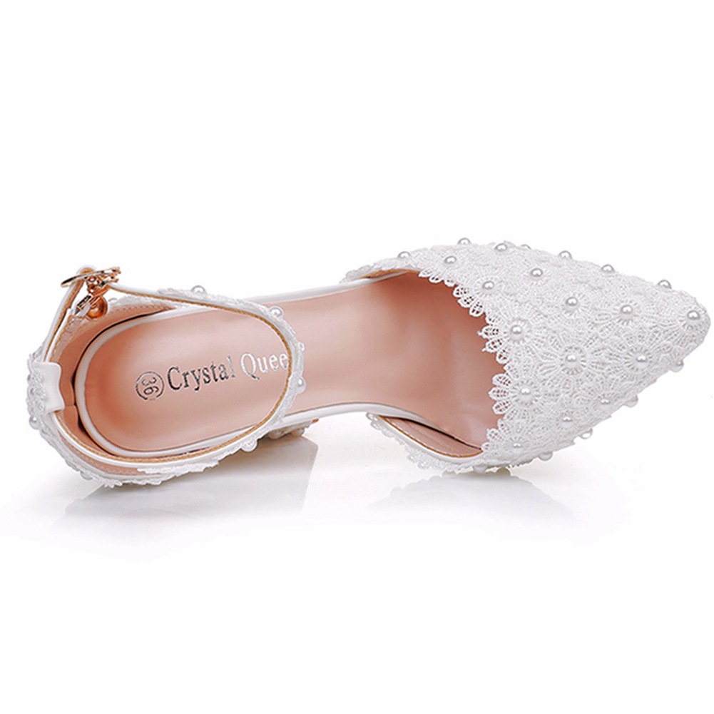 Chunky Heel Pointed Sandals White Wedding Shoes O1CN01t9RH9n2DfLRfO286J !!3384498636 0 Cib