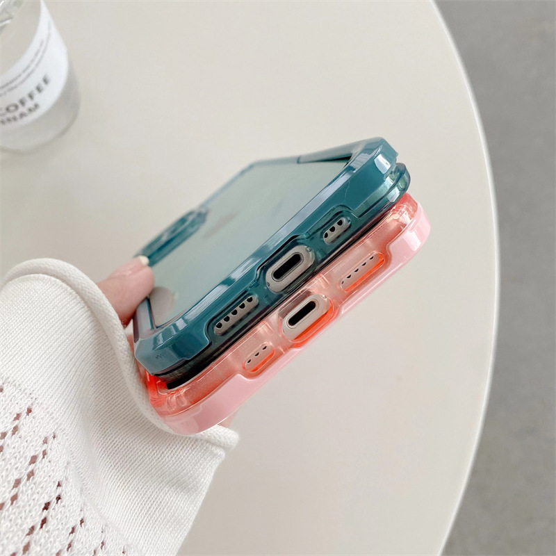 Solid Color Pattern Basic, Simple Style Style Pink, Purple, Blue Color Tpu Solid Color Basic Simple Style Phone Cases Phone Accessories