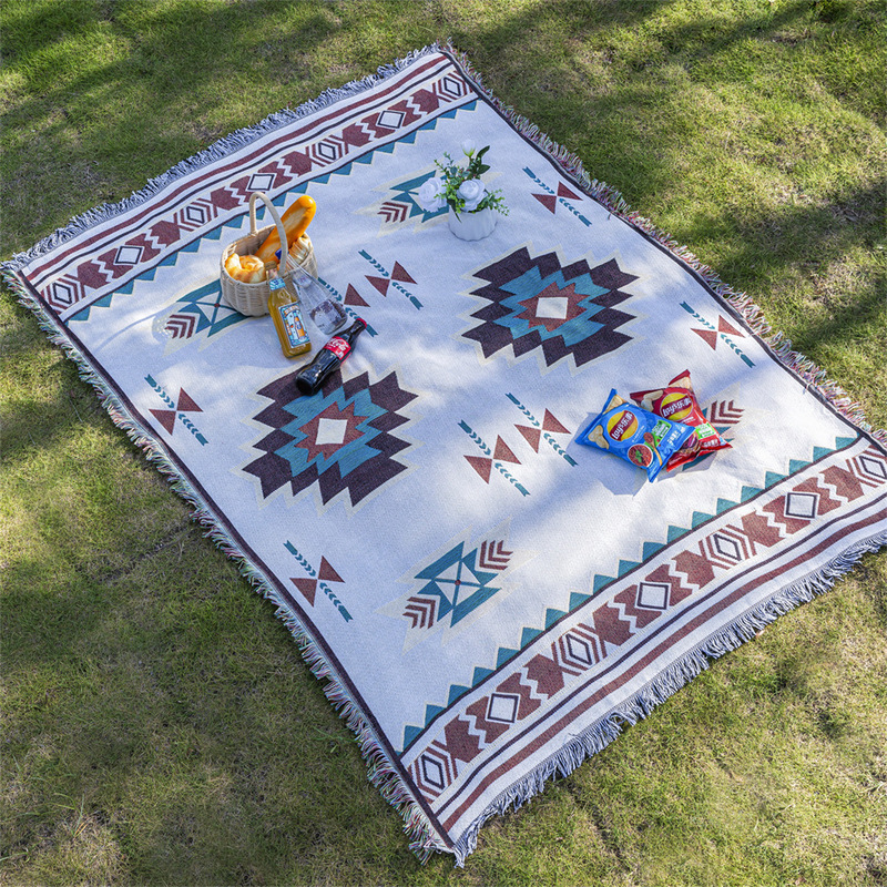 野餐垫防潮垫加厚波西米亚地垫帐篷户外露营毯子野餐垫blanket|undefined