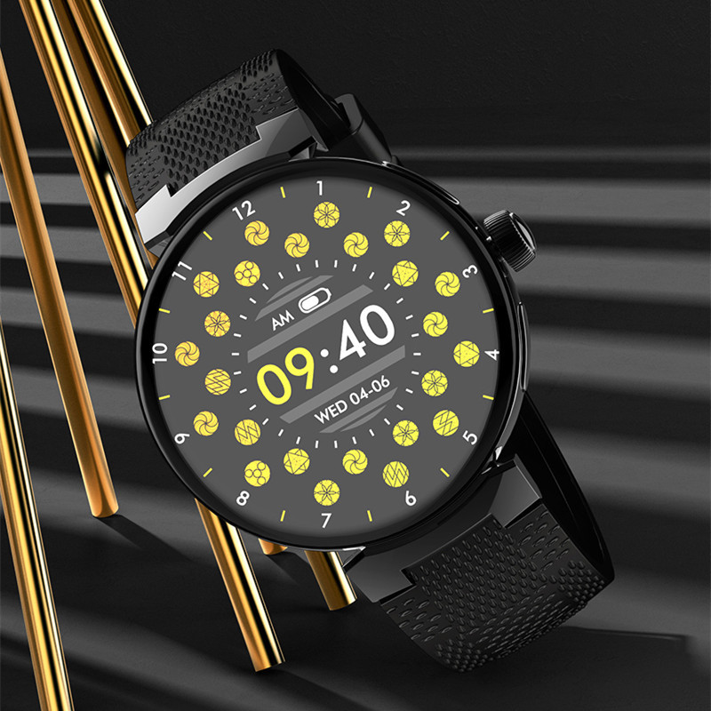 Partner-Smartwatch mit großem Display, Herzfrequenz- und Sauerstoffmessung, Bluetooth-Anruffunktion und Sport-Tracker für Männer und Frauen_voghion.com