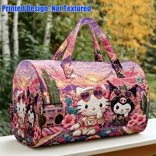 Сумка с 3D-принтом Cinnamoroll и Kuromi мультяшная