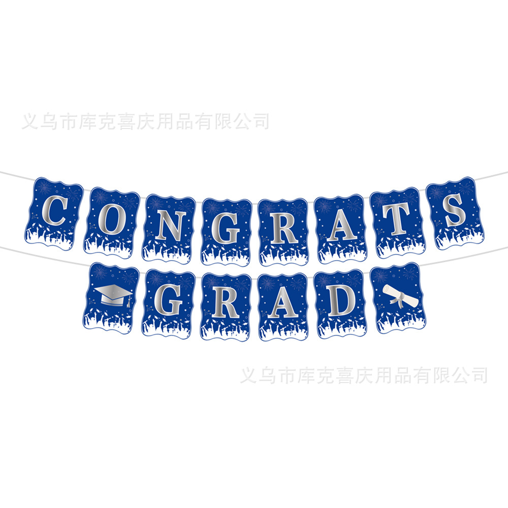 Bandera de plata azul