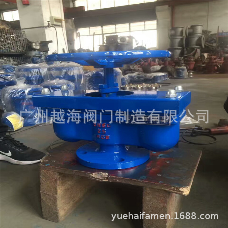 QB2不锈钢双口排气阀 法兰双口快速排气阀 双口高速自动排气阀