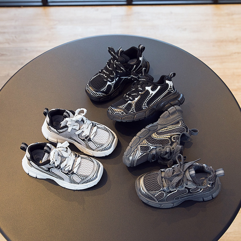 Modni copati za zgodnjo pomlad 2023 za fantke in deklice, prosti čas, vsestranski, trendovski športni copati, tekaški copati, za otroke od 2 do 12 let_voghion.com