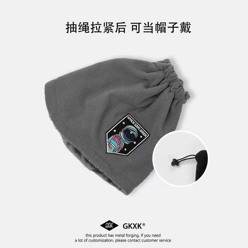 Máscara cálida a prueba de viento para ciclismo de otoño e invierno para hombres Funda multifuncional para cuello para exteriores con orejas colgantes Funda para cuello a prueba de frío Funda para cuello