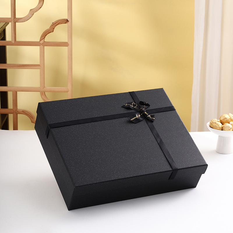 Orange Sky Top-Grade Birthday Gift Box Wholesale Hard Box Large Sweater Scarf Box Wedding Favors Gift Box