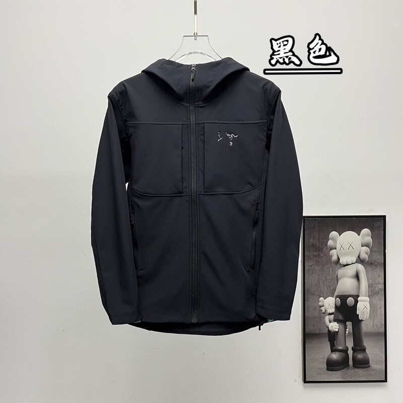 Cross-Border Foreign Trade Niaojia Same Style Hooded Business Casual Outdoor Waterproof Autumn Jacket Breathable Soft Shell Fashion Coat