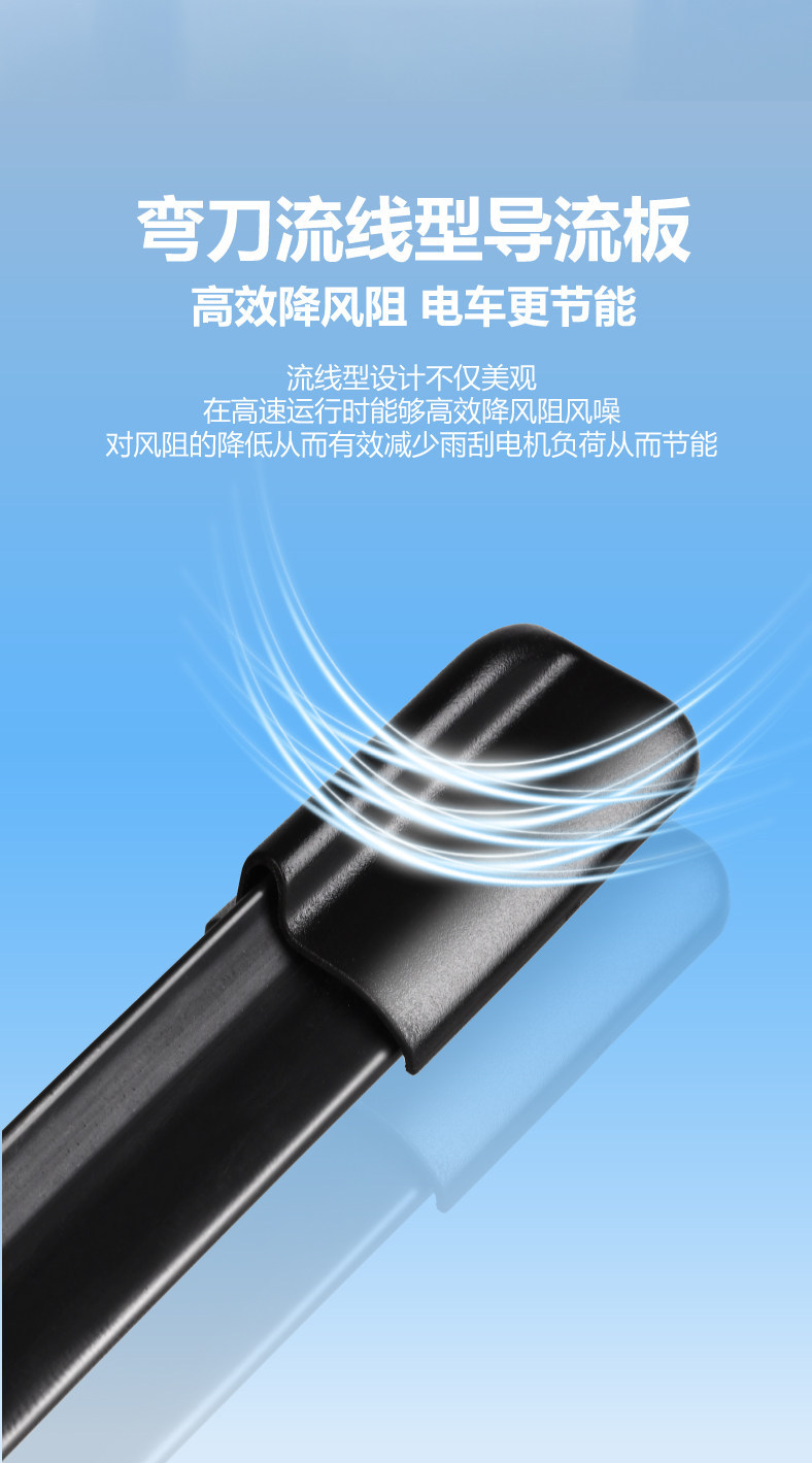 11 rubber strips are suitable for Baojun 730 510 wipers, 630 310 560 360 E100 frameless wiper blades