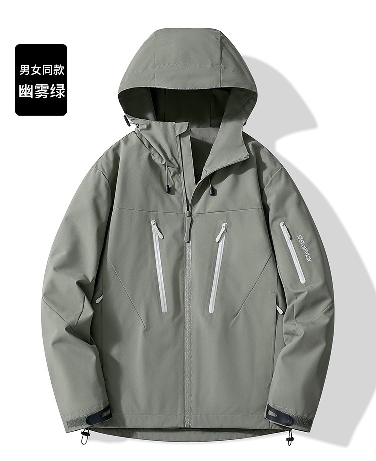 [240819001] Primavera y otoño al aire libre hombre y mujer vestir de montaña para parejas de pesca abrigo