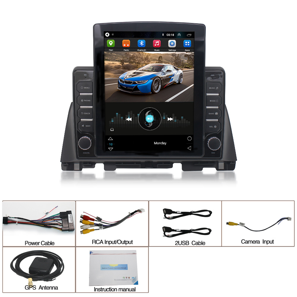 Aplicable a la navegación GPS toda junta del jugador de Android MP5 de la navegación de Kia K5 Android que invierte la imagen Kia K5