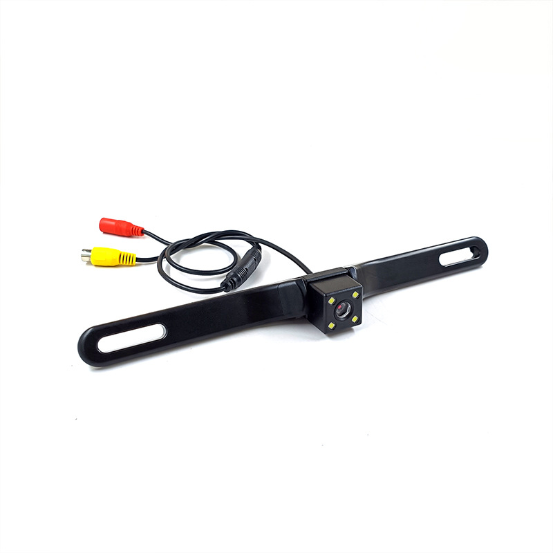 Long License Plate Frame Car Camera with High-Definition Reversing Infrared Image and Rear View Ahd Trajectory
