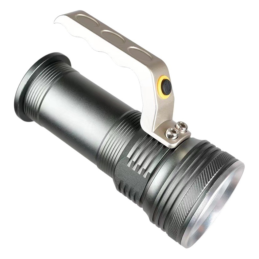 Al Aire Libre fuerte luz lámpara portátil Searchlight T6 aleación de aluminio linterna a prueba de explosiones impermeable de alta potencia recargable lámpara portátil