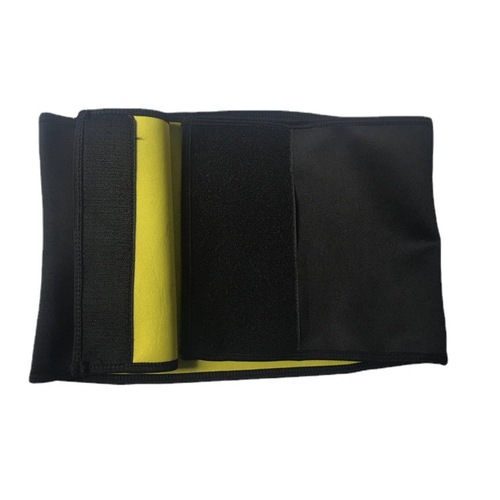 Waist-Trainer Exercise Fitness Waist-Slimming Sauna Sweat-Band with Velcro Closure Postpartum Belly-Shaping Abdominal Support Belt
