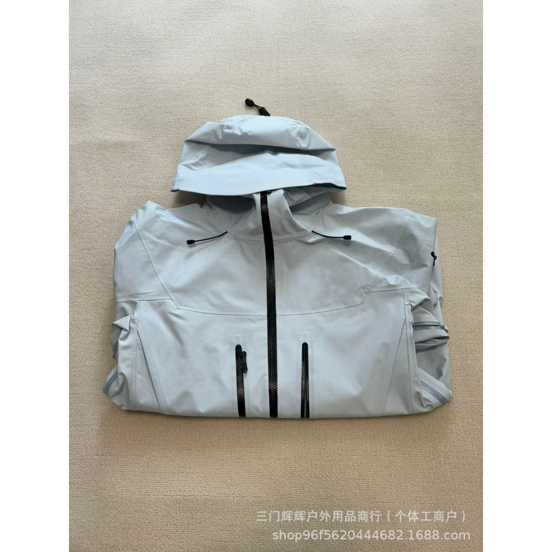 台州 Niaojia フラット交換用アルファ SV7 ジャケット 3 層ラミネート防水スタイルの男性と女性のアウトドアジャケット|undefined
