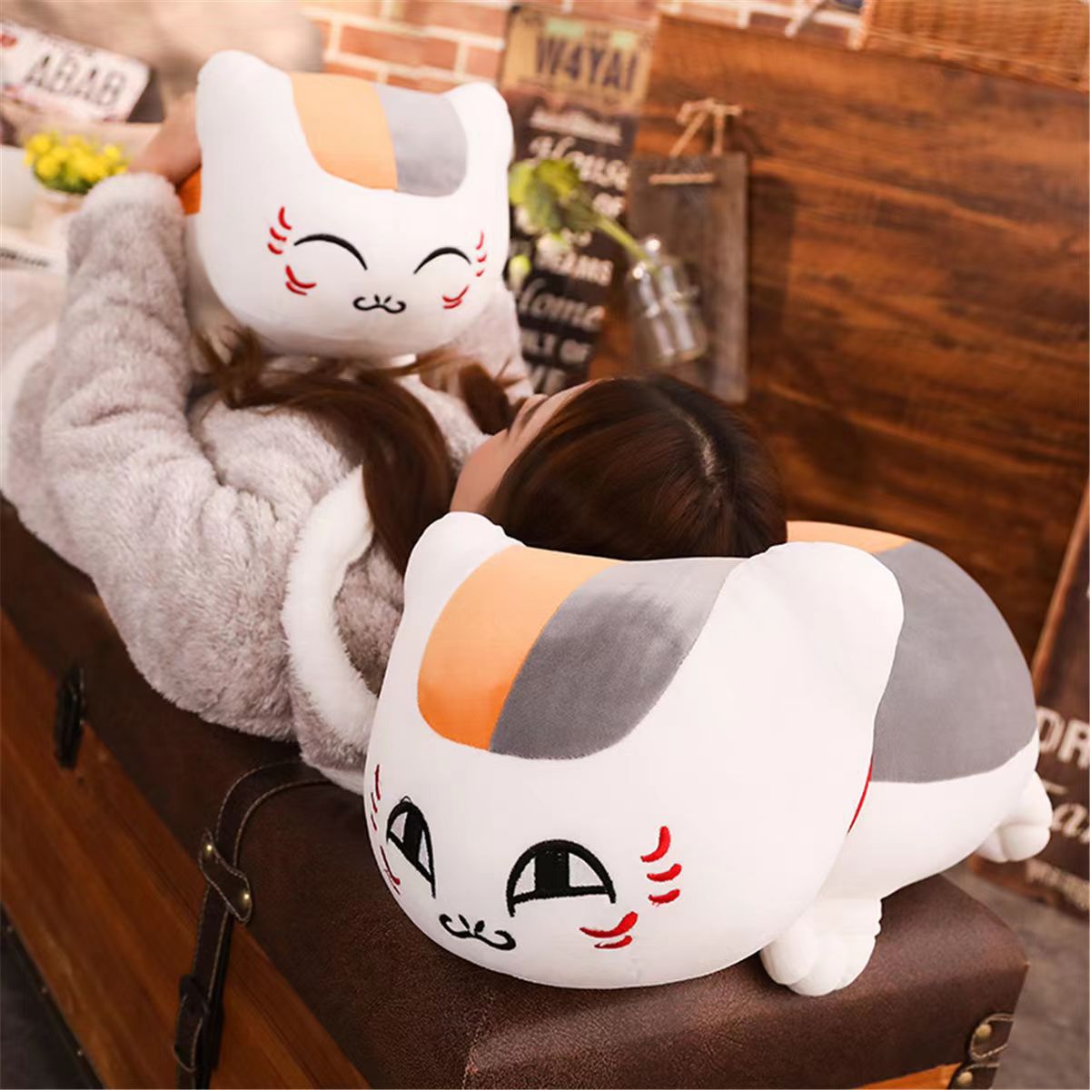 Niangkou Doll Xia Mu Friends Account Cat Plush Toy Doll Animation Pillow Birthday Gift Student Dormitory