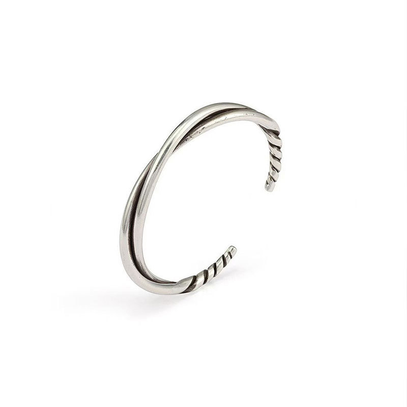 1 Piece Quantity Casual, Daily Occasion Men's Retro Vintage Style Simple Style Cuff Bracelets Wristband Bangle Geometric Alloy Men Cuff & Bangle