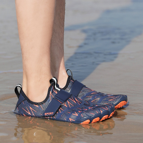 Beach shoes for men and women, sandproof, outdoor water-resistant, slip-resistant, quick-drying, swimming, fishing, diving, soft soles, anti-cut, seaweed gathering, creek shoes