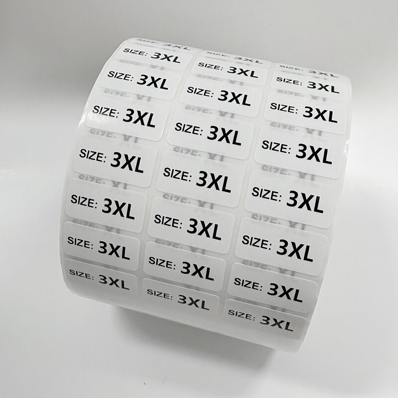 in stock clothes size label sticker clothing code number sticker number sticker clothing size code number sticker