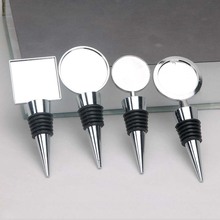 滴胶广告牌红酒塞diy金属时尚葡萄酒瓶塞庆典宣传纪念跨境现