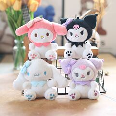ネット赤かわいい萌えサンリオクロミ小ペンダントぬいぐるみ人形美楽ティバッグ掛けキーホルダー