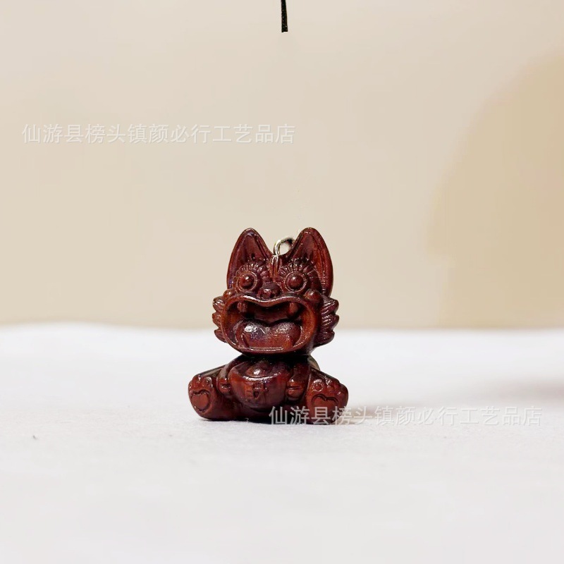 黄金白檀タイル猫霊獣工芸品観光名所ホット販売デスクトップ装飾品子猫かわいい文具ハンドピース|undefined