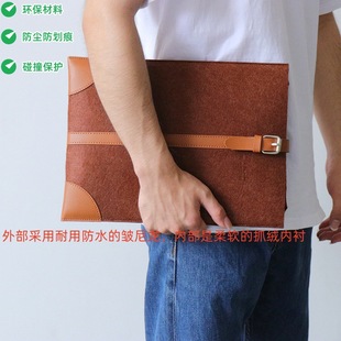 Manufacturer in Stock 13inch 14inch Laptop Felt Computer Bag iPad Tablet MacBook Clutch Bag