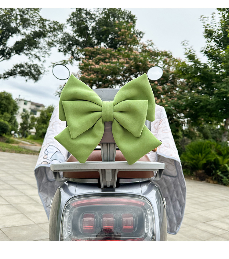 Electric Car Decoration Bow Accessories, Car/Tail Light Stickers