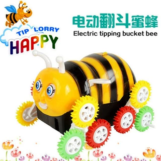 小蜜蜂翻斗车 翻斗小蜜蜂 新品电动车 儿童电动车地摊玩具批发