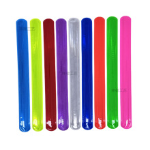 反光PVC手腕带 促销礼品拍拍圈 反光手环 PVC啪啪圈 骑行反光安全