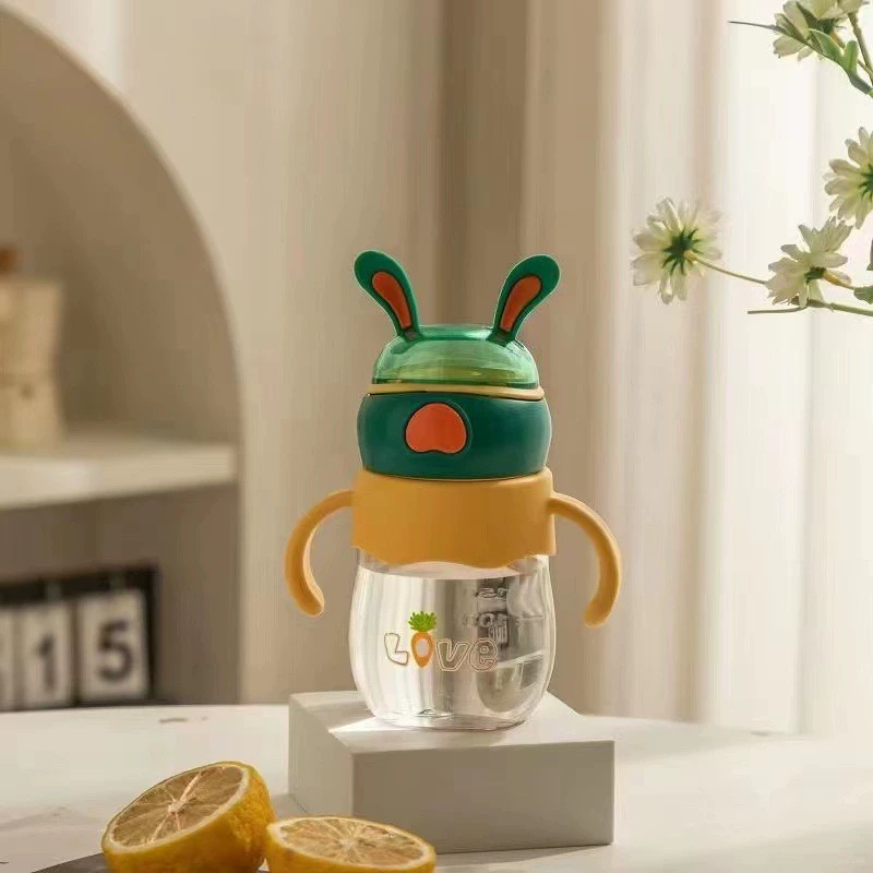 Детский стакан со стеклом для детского сада и учеников, милый рисунок Rabbit, чайник, новая коллекция