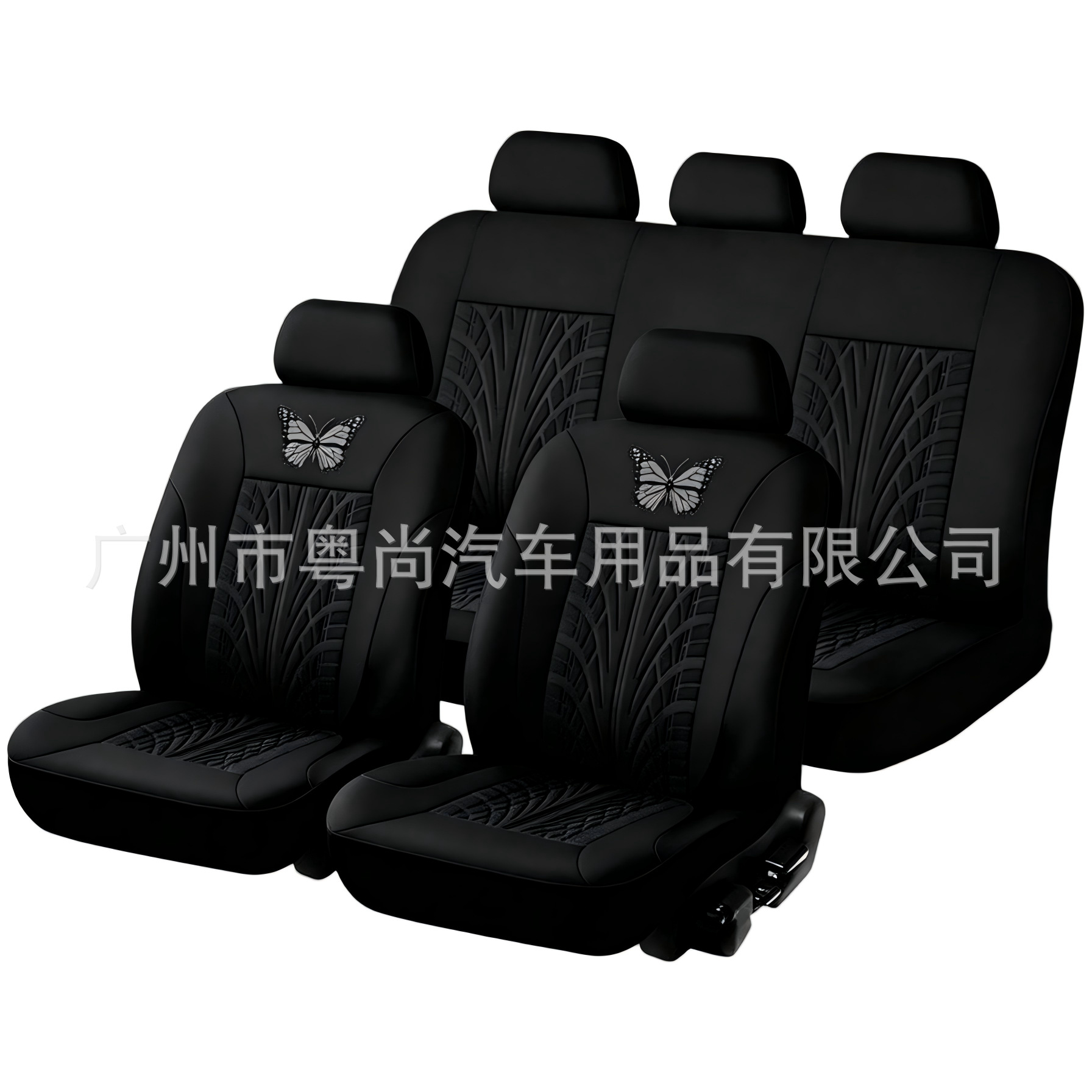Car seat covers European and American tiktok butterfly press export Temu Amazon SHEIN manufacturer fabric seat covers