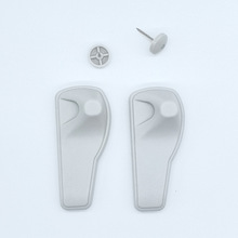 rfid超高频天线防盗扣超市防盗硬标签EAS+UHF双频服装防盗扣批发