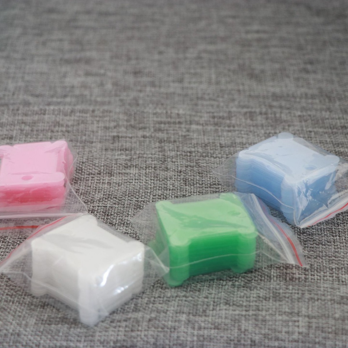 十字绣塑料绕线板十字绣工具绕线板 绣线整理绕线板20片50片100片