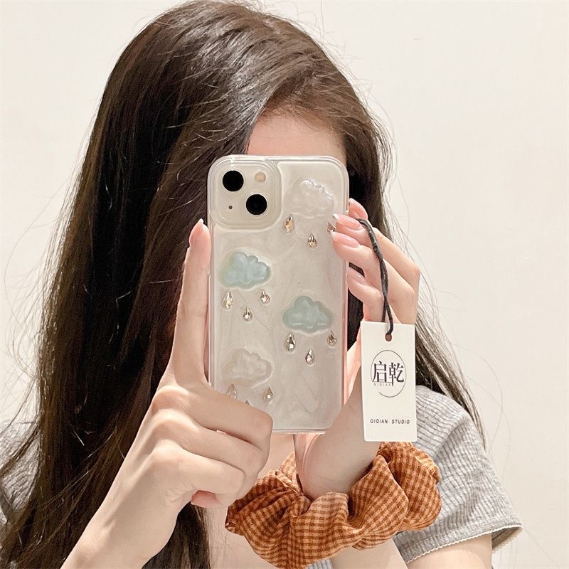 Sweet Clouds Plastic   Phone Cases display picture 1