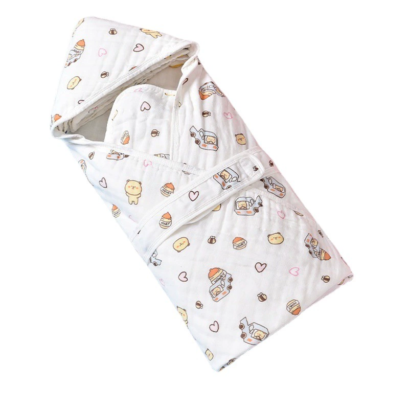 Пеленка для новорожденных, одинарная, летняя, тонкая, из чистого хлопка, для родильного зала, одеяло для новорожденных, марлевая пеленка для новорожденных, одеяло