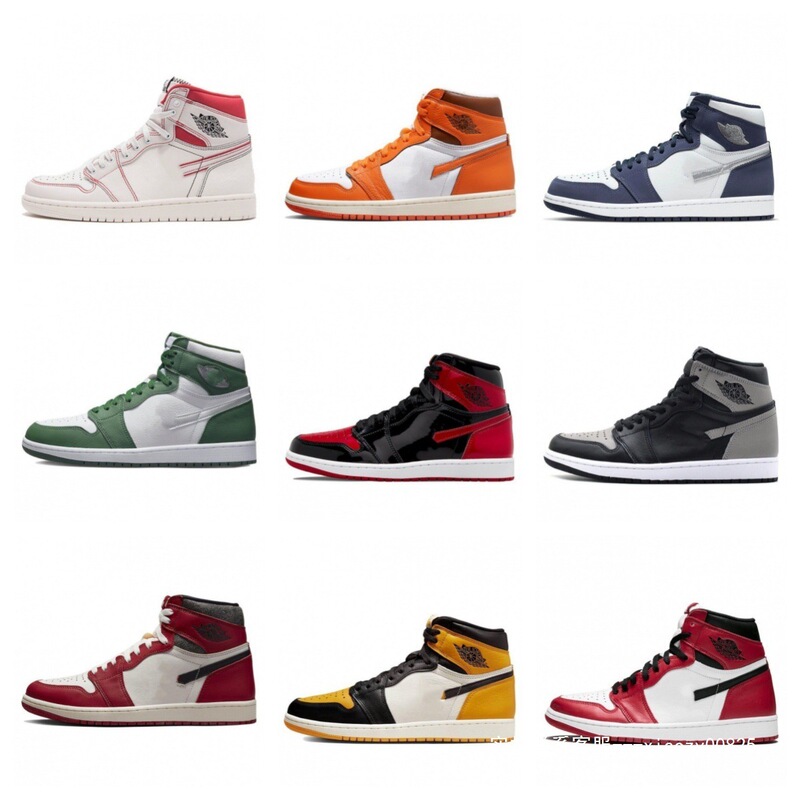 Putian Aj1 High-Top Basketball Shoes Men's and Women's Sports Shoes North Carolina Blue Bugs Bunny Tiffany Green Black Mocha Shadow Gray Putian Aj1 High-Top Basketball Shoes Men's and Women's Sports Shoes North Carolina Blue Bugs Bunny Tiffany Green Black Mocha Shadow Gray