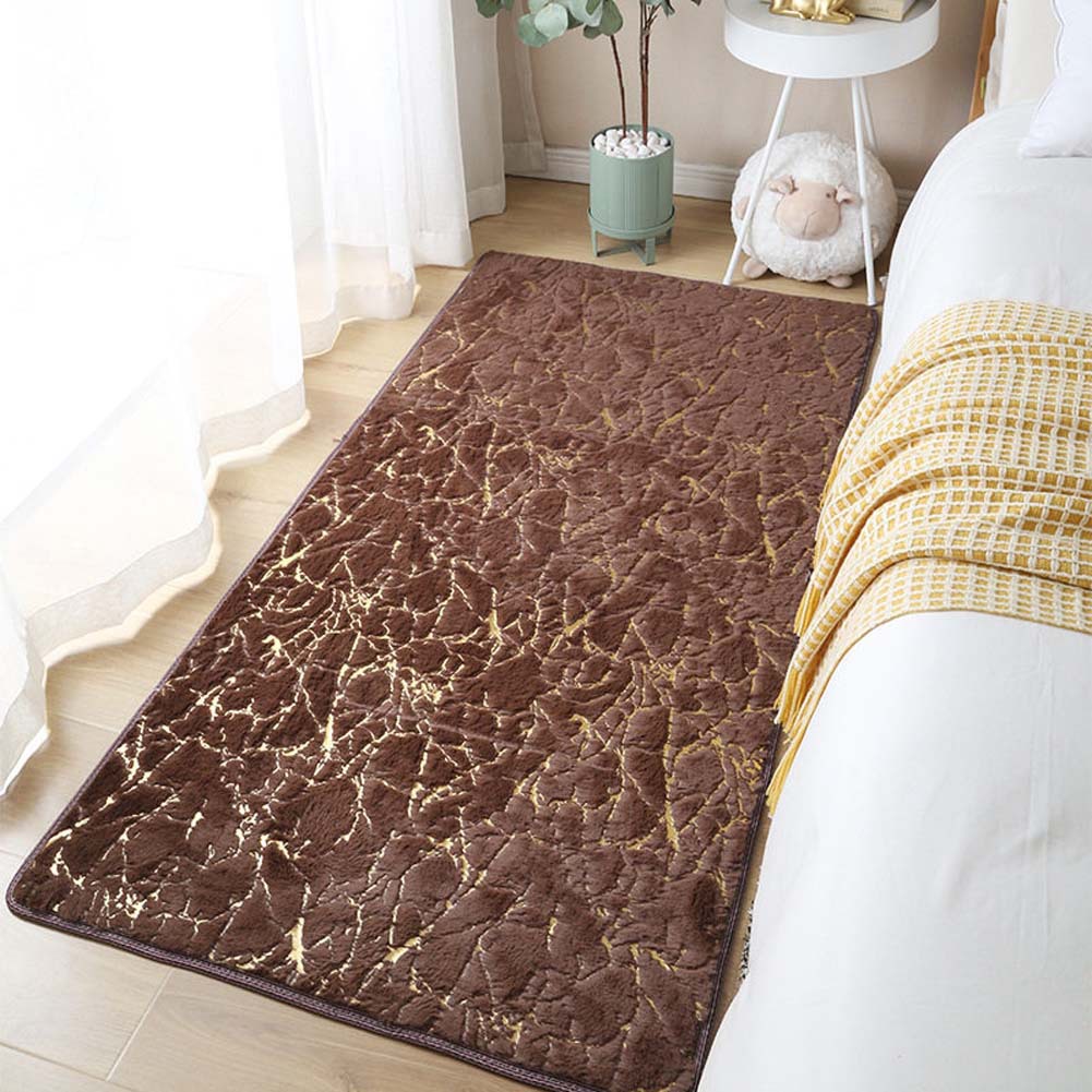Brown-bronzing rabbit fur