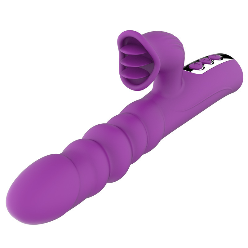 Dual Motor G-Spot Private Electric Dildo Vibrator Female Clitoris Vibrator Silicone Audio-Visual Stick Erotic Play