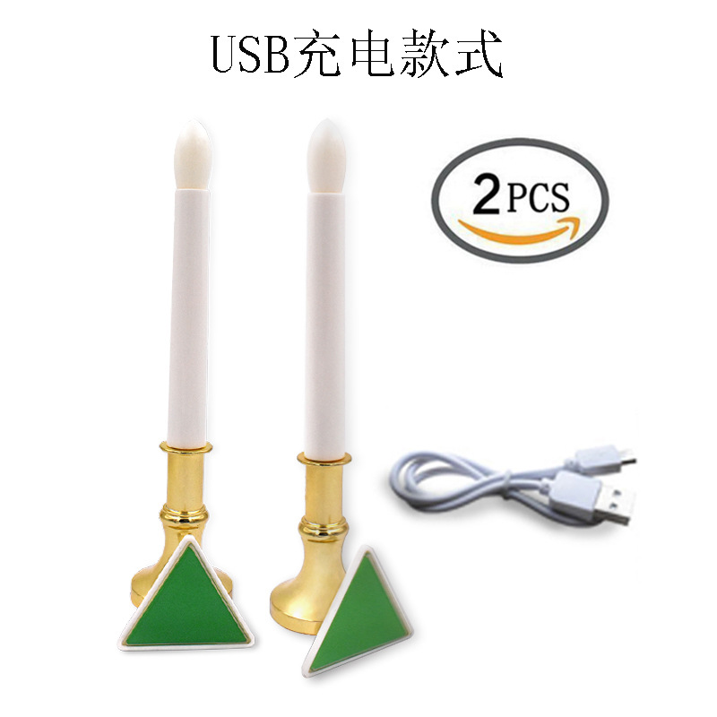 USB充电壁式led蜡烛灯 充电led蜡烛灯 壁式led蜡烛灯 工厂