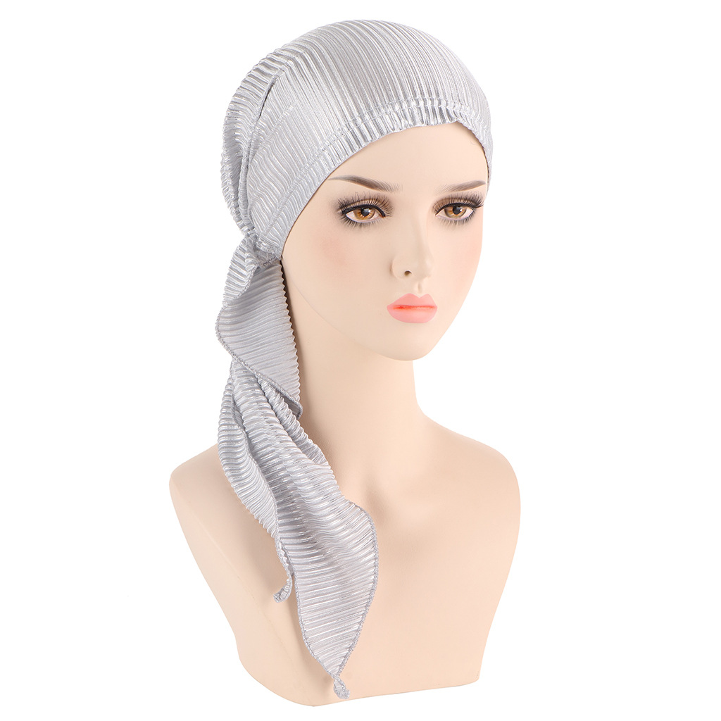Women's Fashion Solid Color Eaveless Beanie Hat display picture 5
