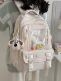 Японская брендовая свежая прозрачная сумка, школьный рюкзак