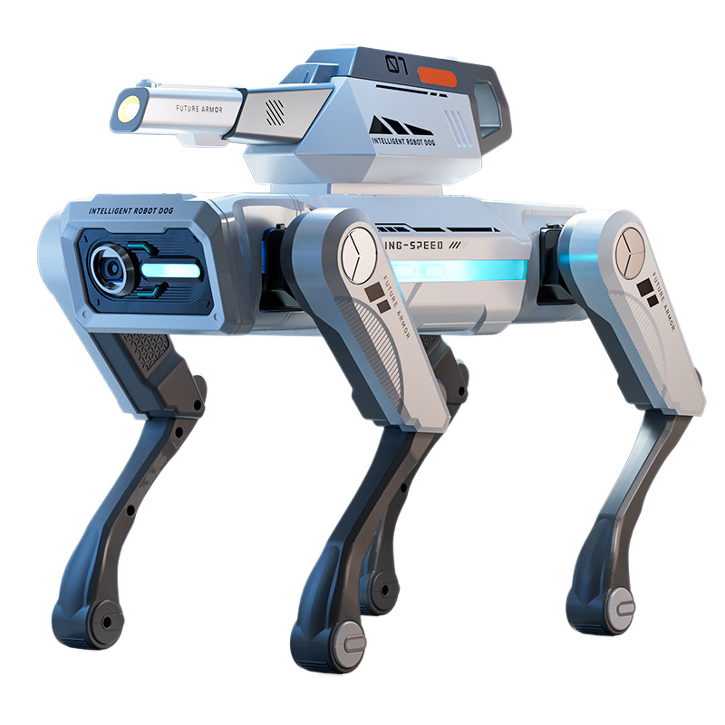 Nueva tecnología AI biónica inteligente robot perro programación de control remoto robot de voz eléctrica juguetes para niños al por mayor