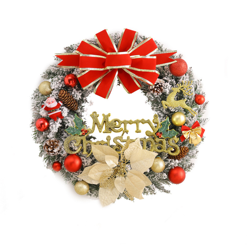 Amazon para fábrica directa Navidad decoración Garland interior puerta colgante Garland ventana decoración apoyos