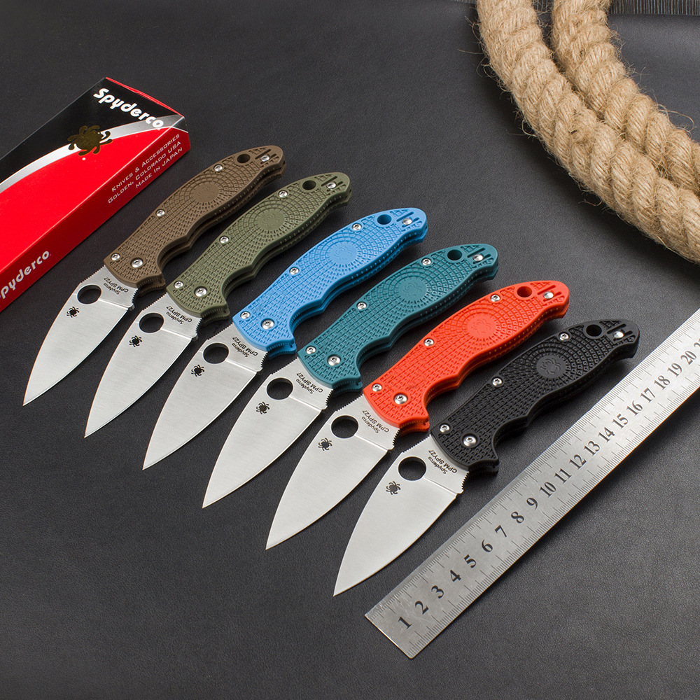 厂家批发C101折刀折叠刀户外防身折刀荒野求生刀具多功能水果