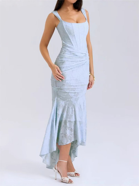elastic elegant dress sleevless