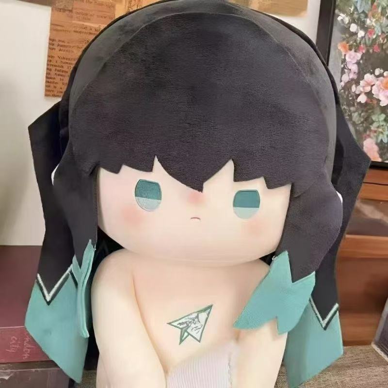 Original Anime Demon Slayer Fan Merchandise Tokito Muichiro Themed 40cm Cotton Doll Plush Toy